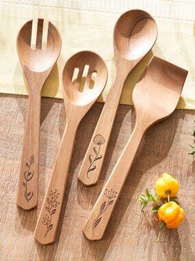 Wildflower 4-Pc. Wooden Tool Set 10105